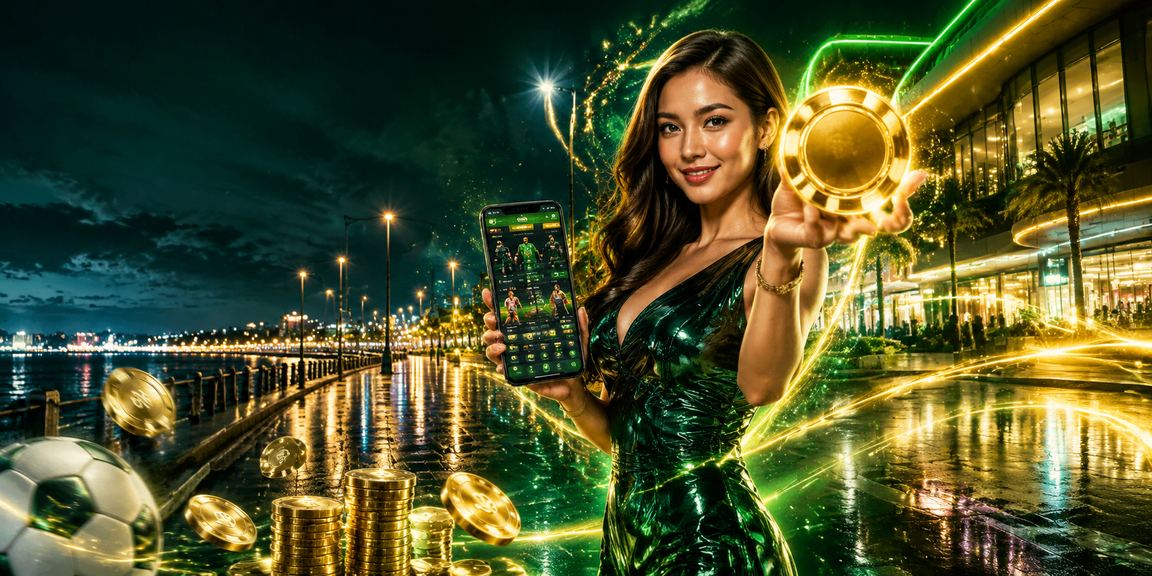 Pengguna menggunakan aplikasi pertaruhan di Kuantan Pahang untuk semak odds perlawanan bet9ja